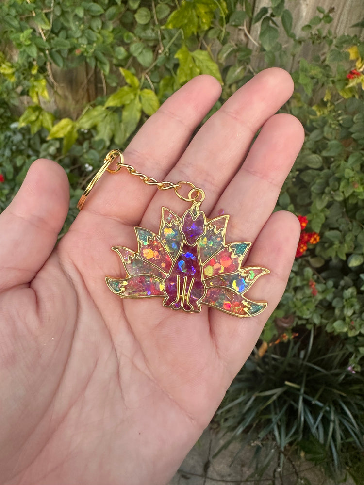 Kitsune Keychain