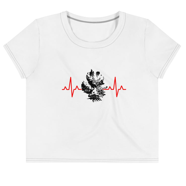Paw Forever Crop Tee