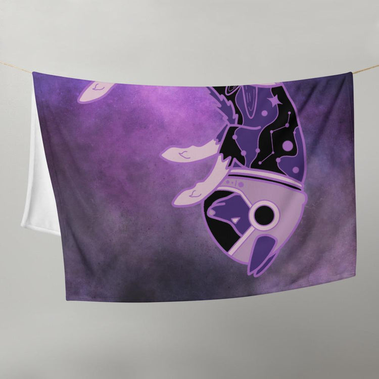Clevyr Space Throw Blanket