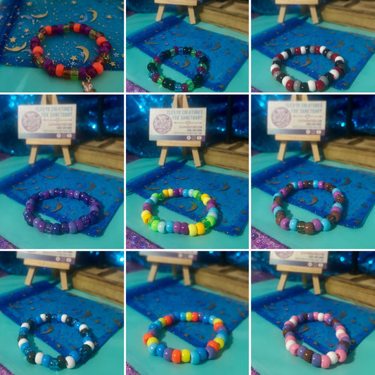 Pony Bead Bracelets - Clevyr Collection