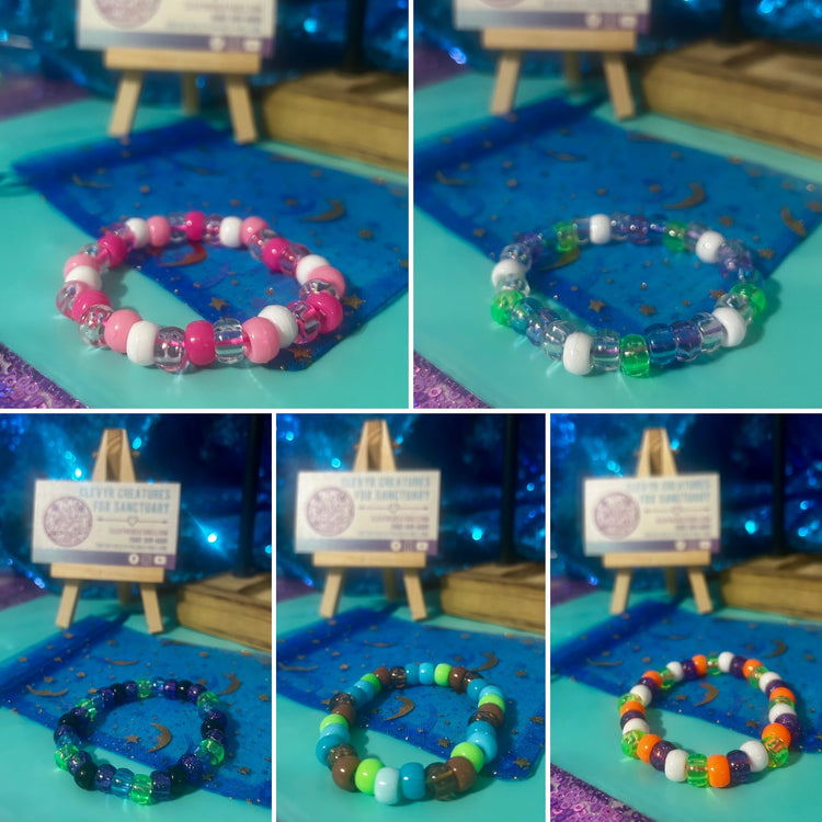 Pony Bead Bracelets - Clevyr Collection