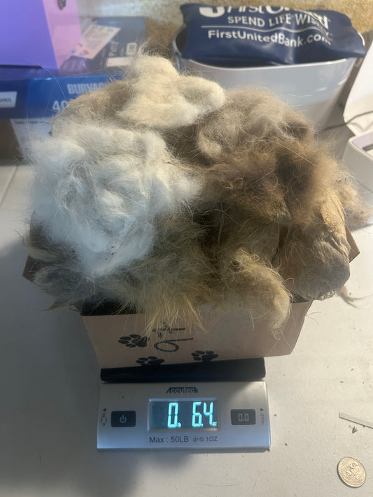 Fox fluff 6.4 ounces MellyKnits