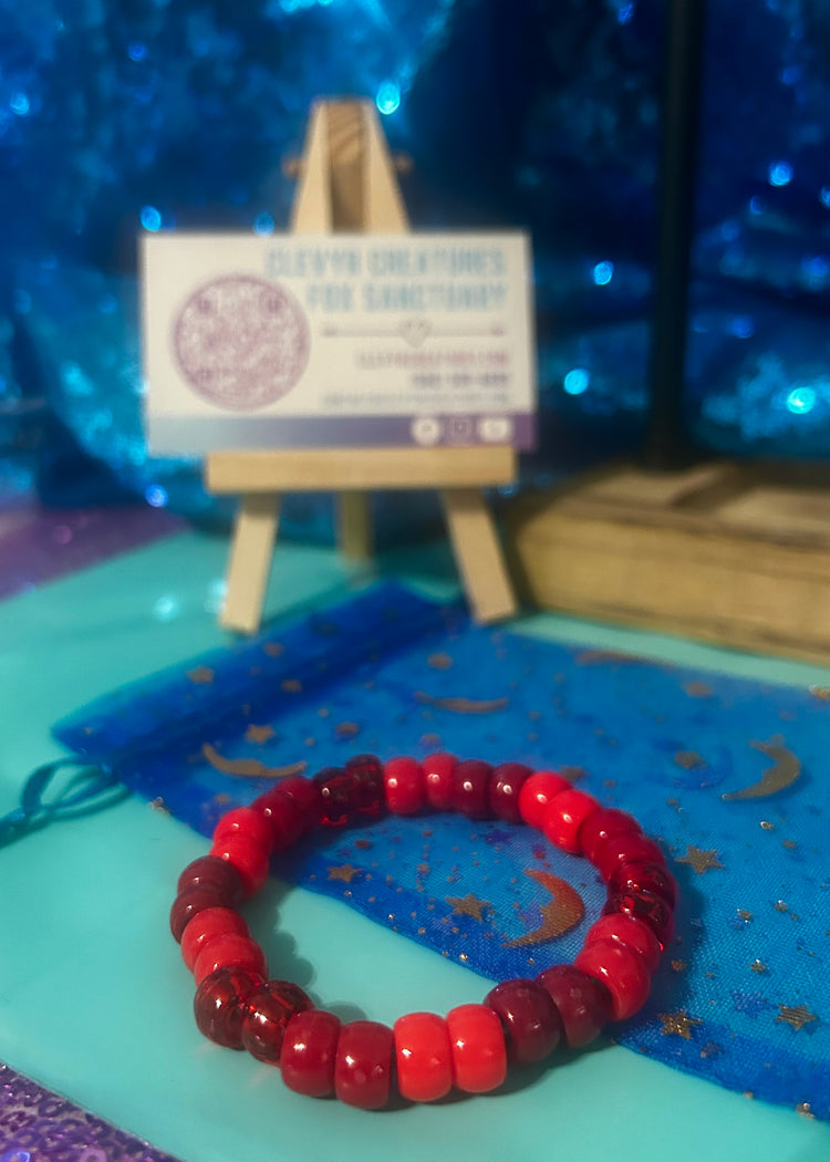 Pony Bead Bracelets - Rainbow Collection