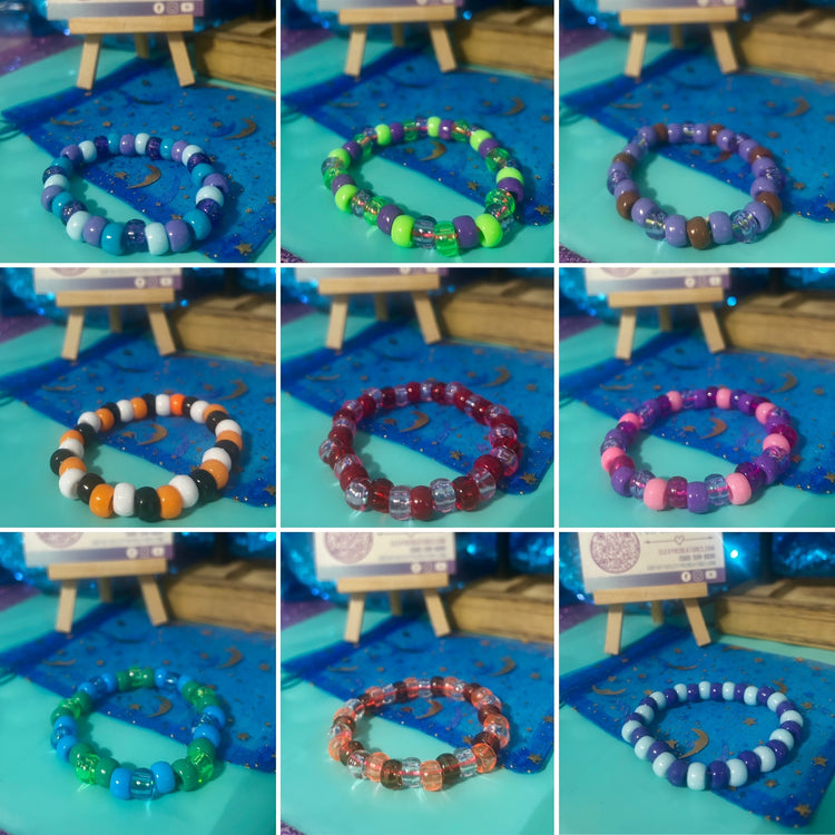 Pony Bead Bracelets - Pawsitive Collection