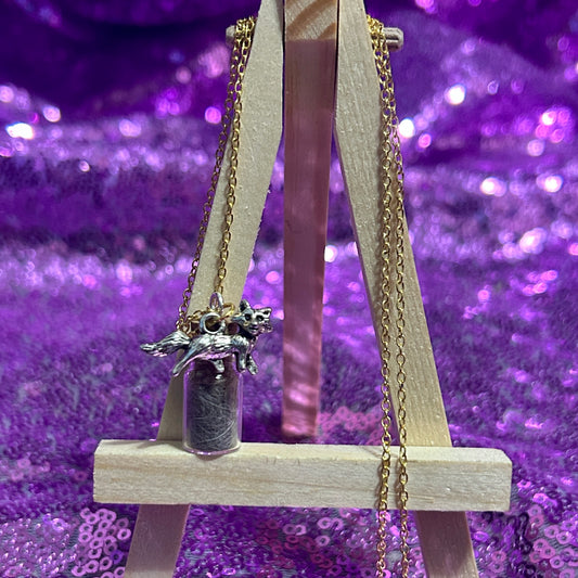 Custom Fox Fluff Necklace