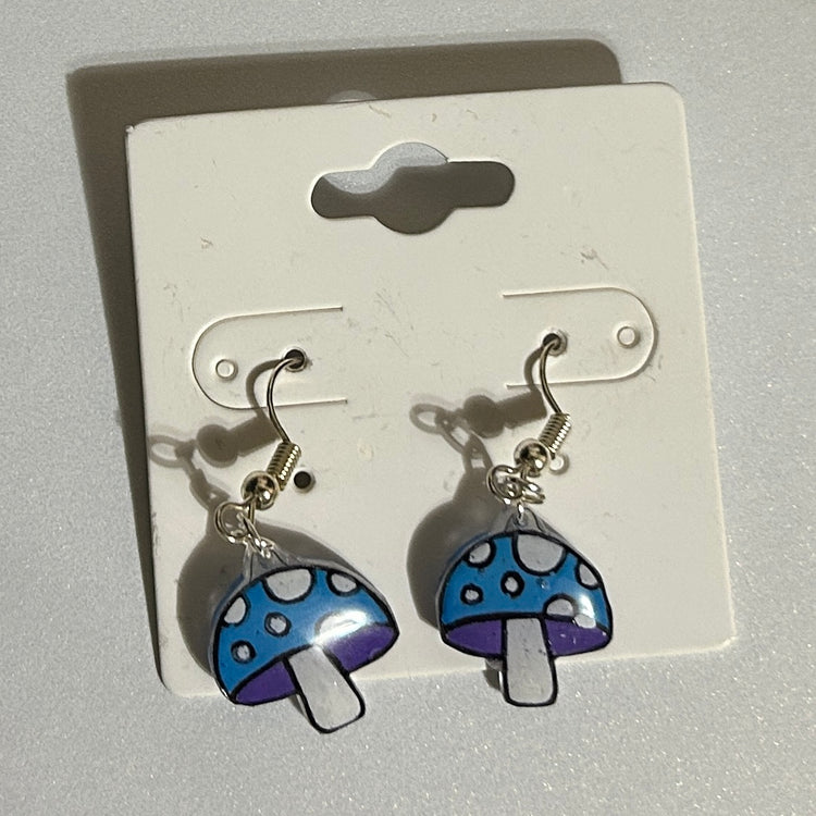 Mushroom Earrings