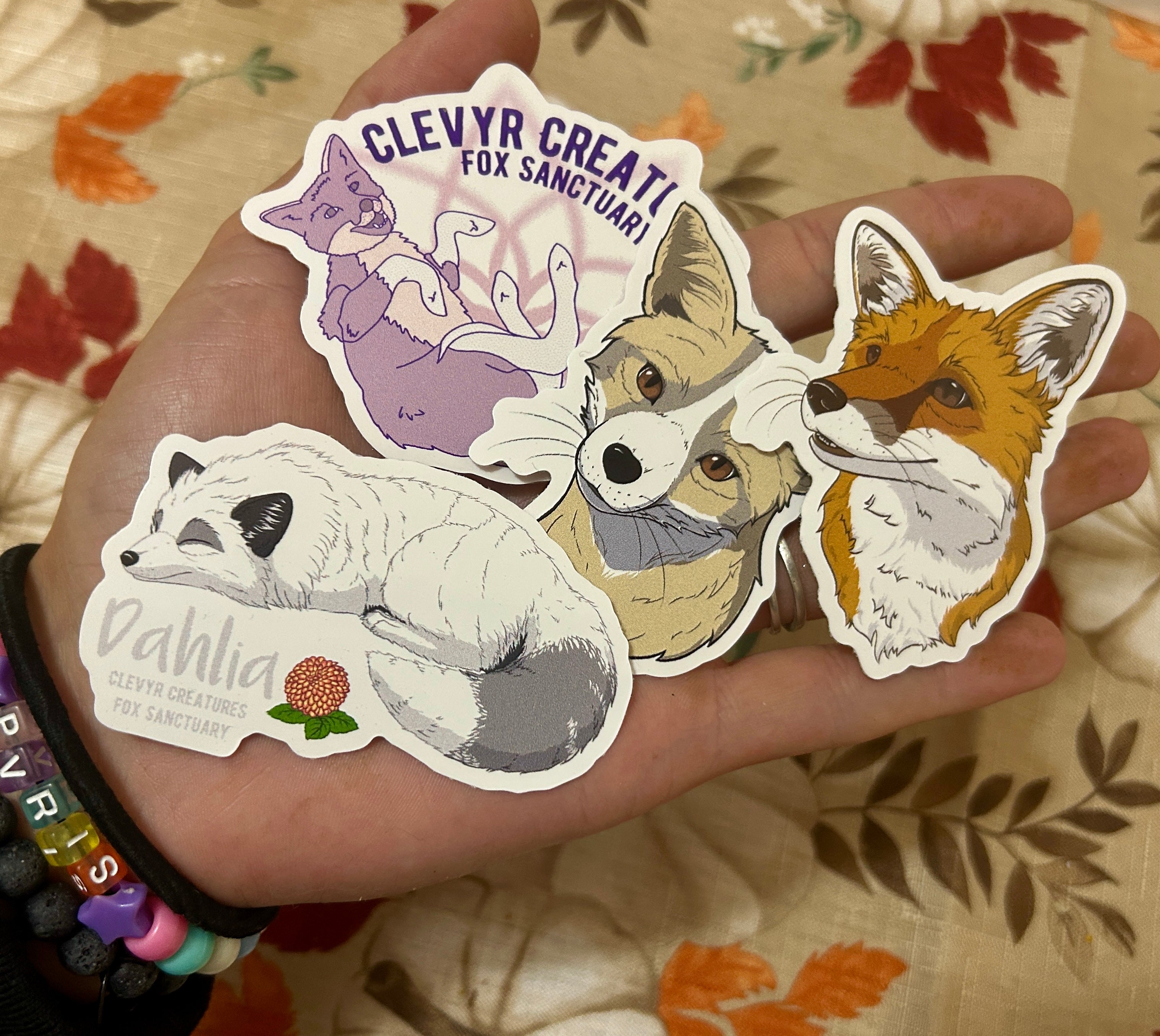 Waterproof vinyl Sticker Pack – Clevyr Creatures