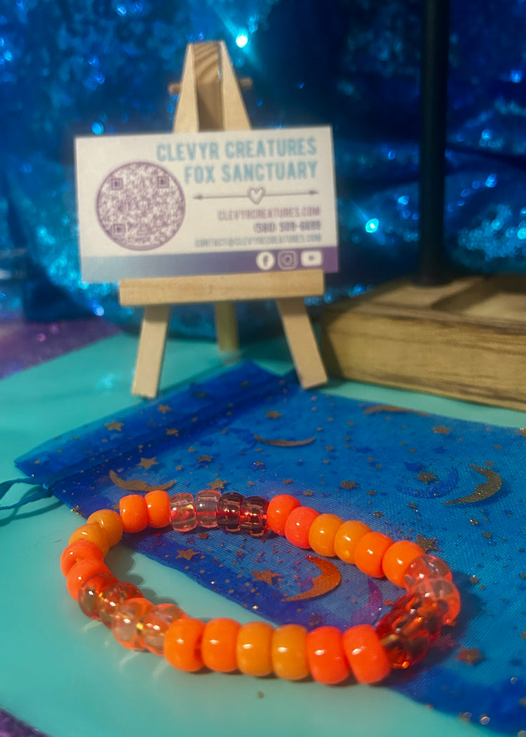 Pony Bead Bracelets - Rainbow Collection
