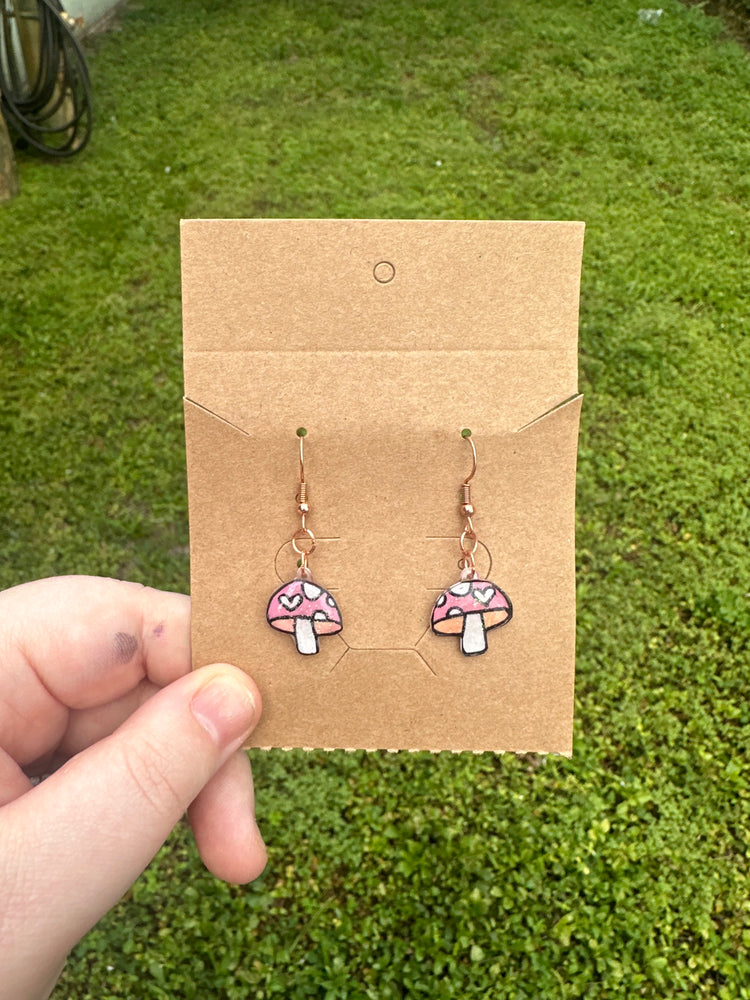 Mushroom Earrings