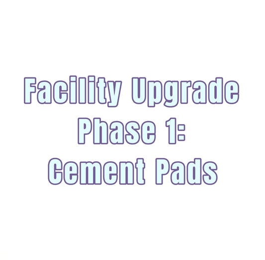 Facility Upgrade Phase 2: Cement Pads