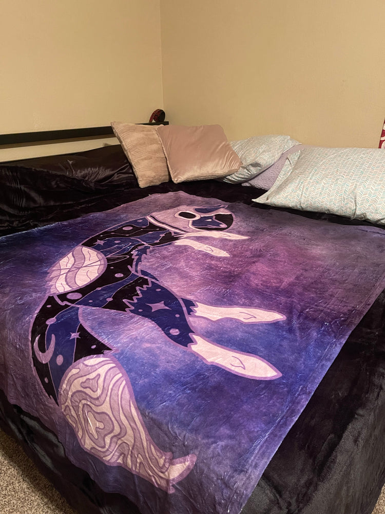Clevyr Space Throw Blanket